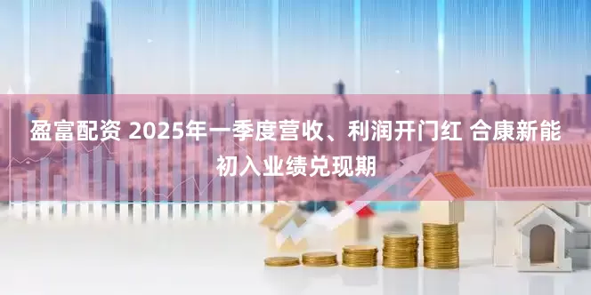 盈富配资 2025年一季度营收、利润开门红 合康新能初入业绩兑现期